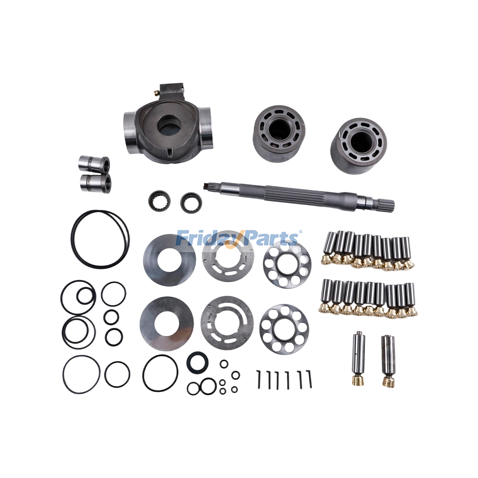 Kit de reparación de bomba hidráulica para Rexroth A10VD43SR1RS5-972-3 | Compatible con excavadora Komatsu PC75UU-2 Para KOMATSU