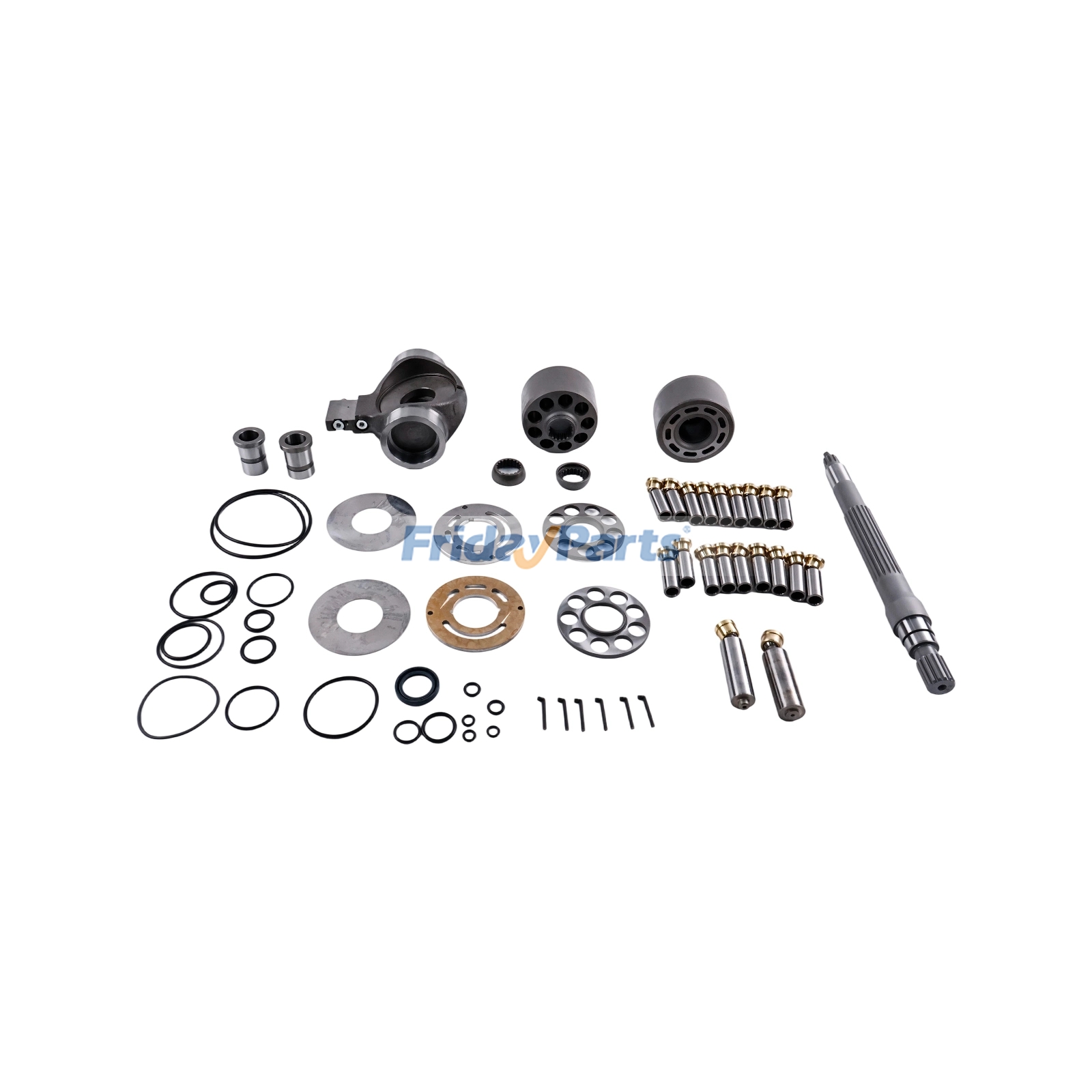 Kit de reparación de bomba hidráulica para Rexroth A10VD43SR1RS5-972-3 | Compatible con excavadora Komatsu PC75UU-2 para Excavadora Para KOMATSU FridayParts