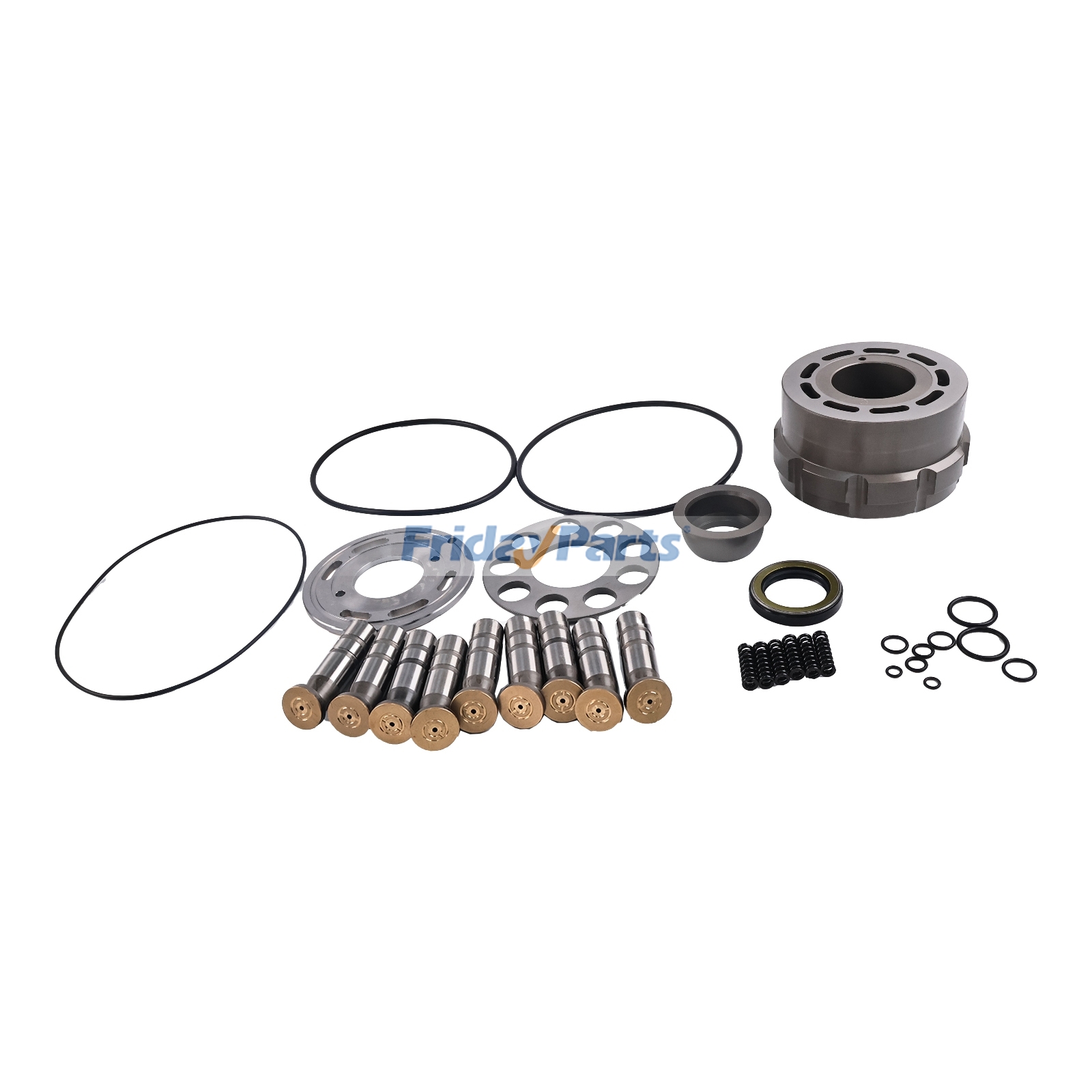 Kit de Reparo da Bomba Hidráulica HMGF68EA 9281921 para Escavadeira John Deere com Motor 6068 6090, Carregadeira 350DLC 380P, 2154G 2156G FridayParts