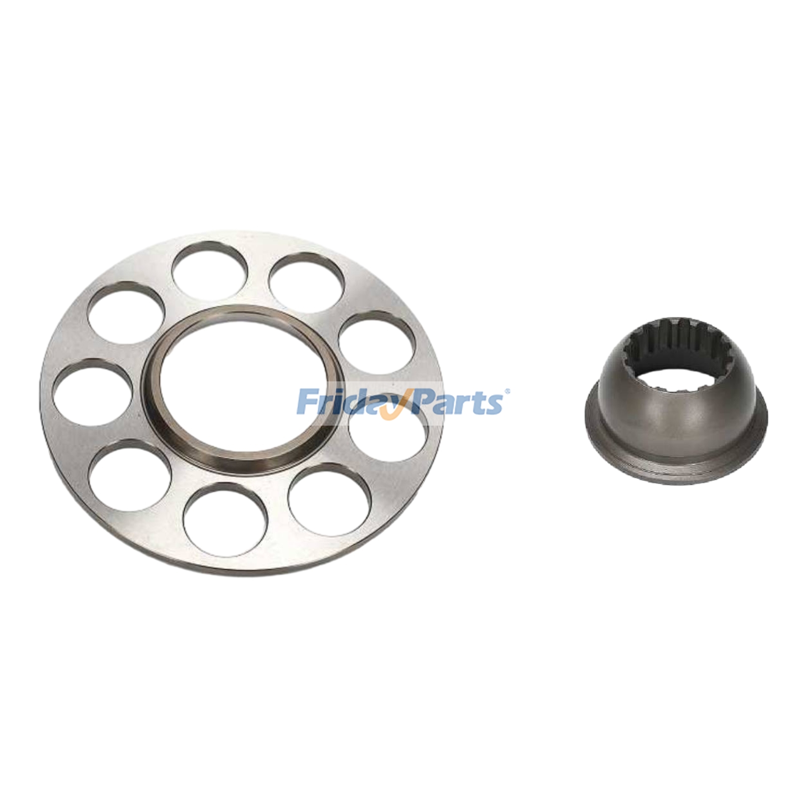 Plaque de retenue de pompe hydraulique avec guide à billes pour pelle Volvo EC290LC