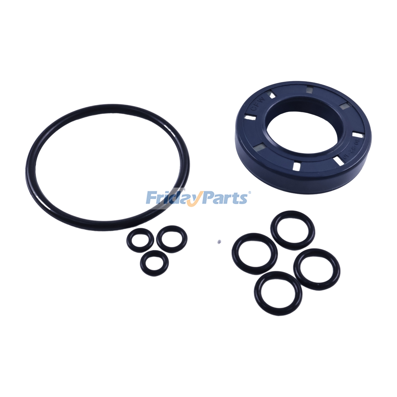 Hydraulic Pump Seal Kit Fits Nachi PVD-1B-28P | For Kubota KX61-3 Excavatorfür Für KUBOTA