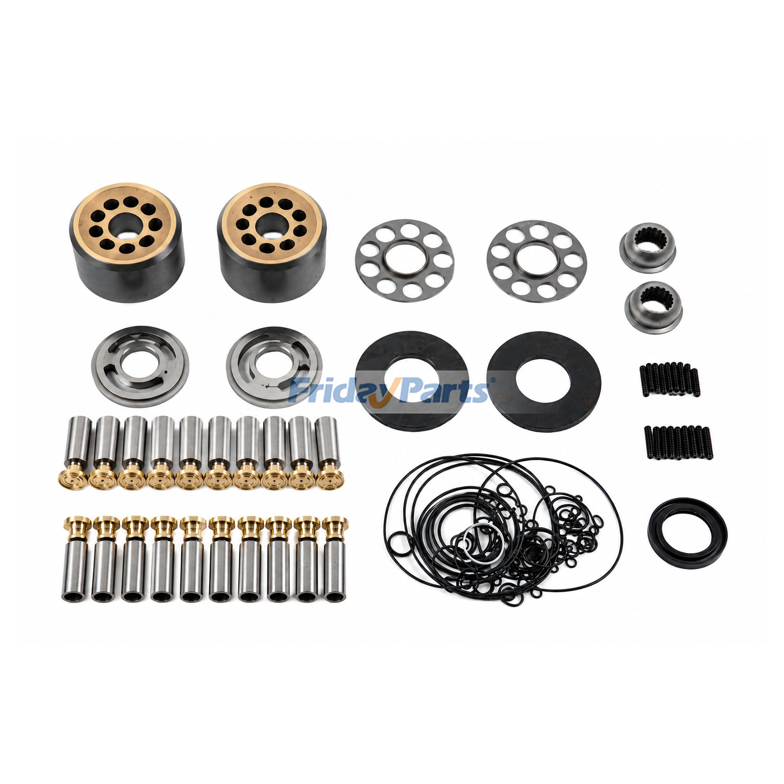 Kit de réparation de pièces de rechange pour pompe hydraulique K5V200DPH pour excavatrice John Deere 450CLC