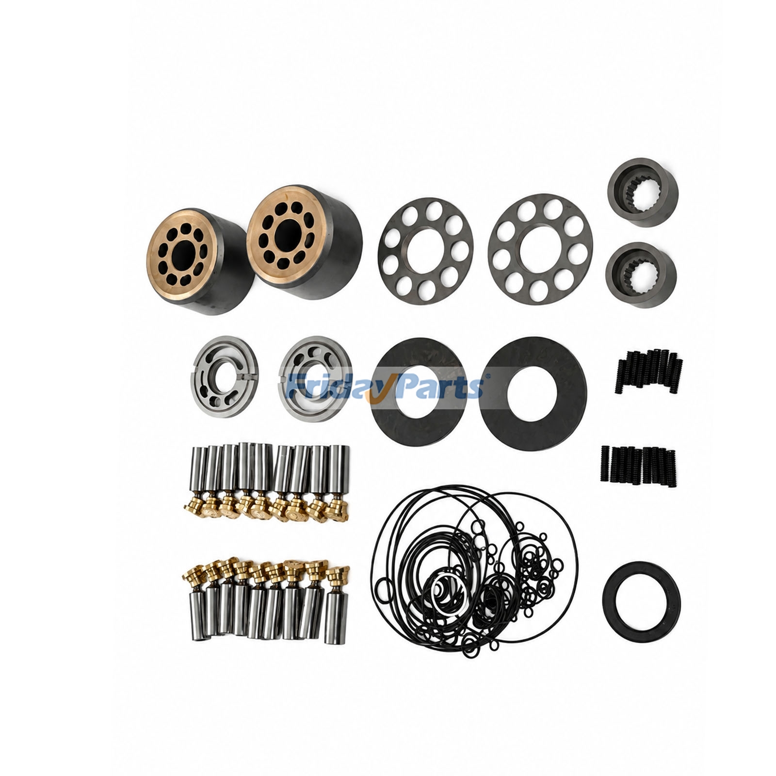 Kit de réparation de pièces de rechange pour pompe hydraulique K5V200DPH pour excavatrice John Deere 450CLCpourPour JOHN DEERE