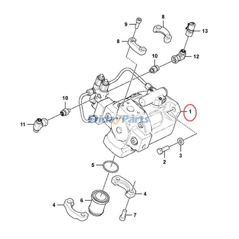 Hydraulic Pump for Excavator,Loader