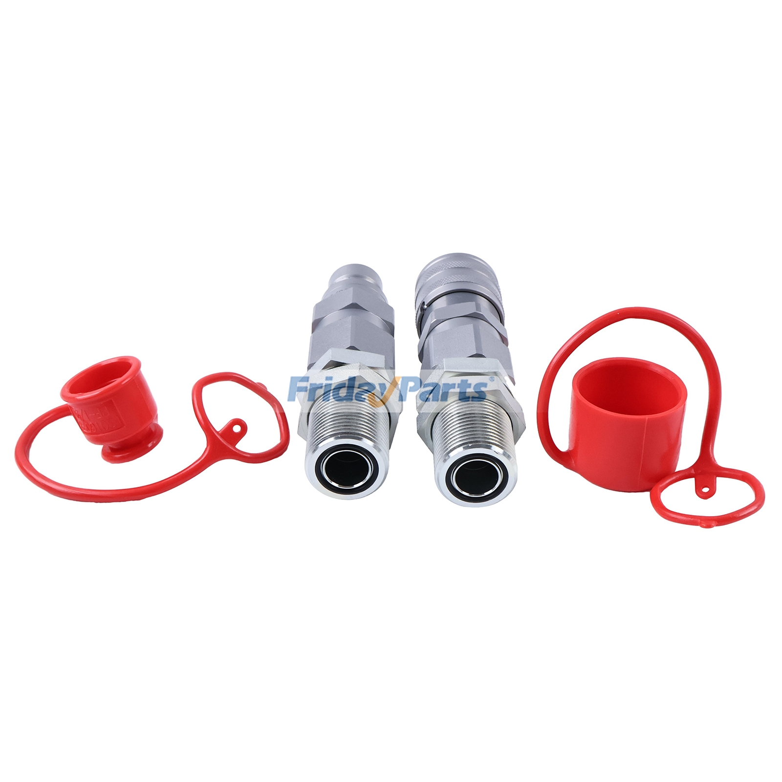 Hydraulic Quick-Connect Coupler compatible with Engine,Excavator,Loader