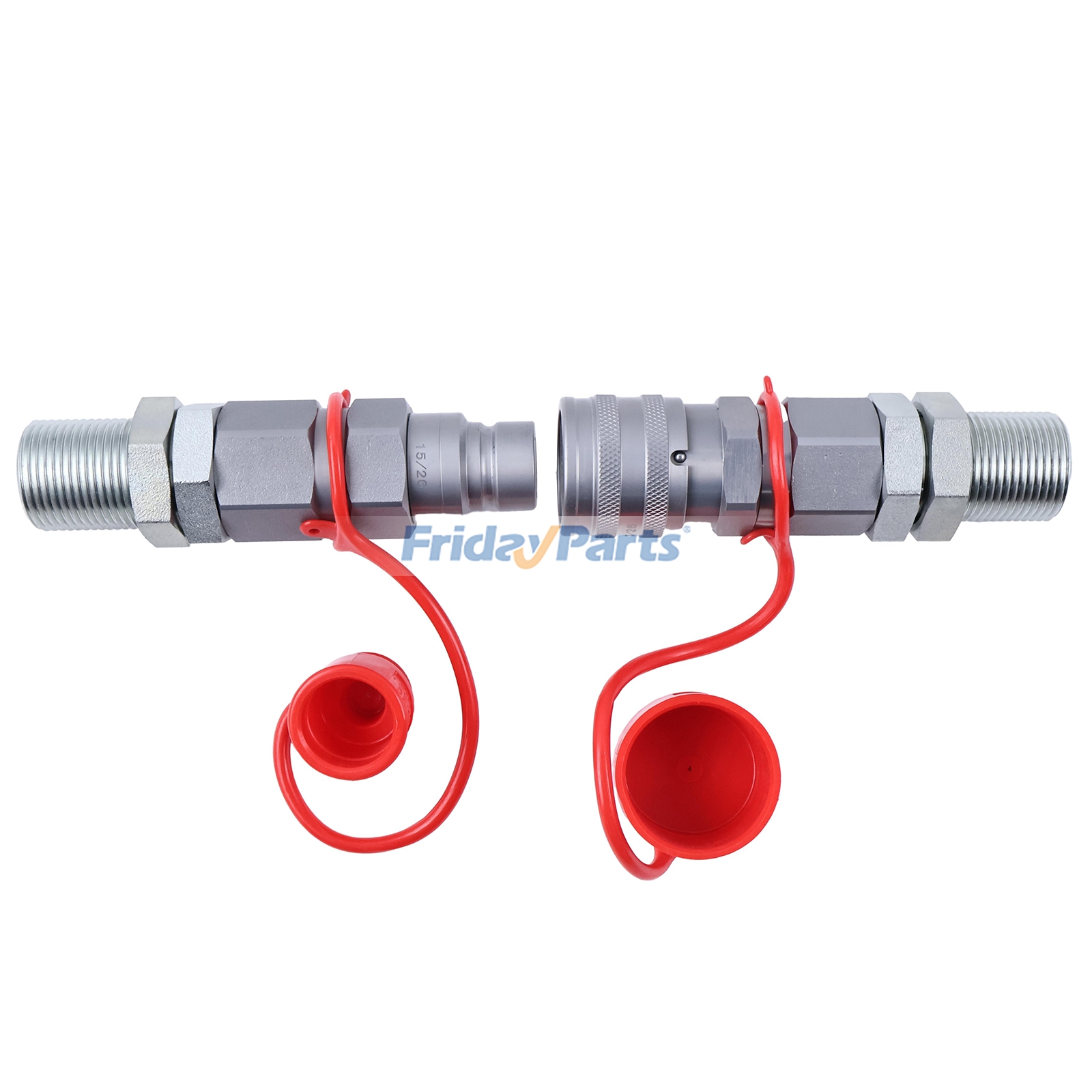 FridayParts Hydraulic Quick-Connect Coupler