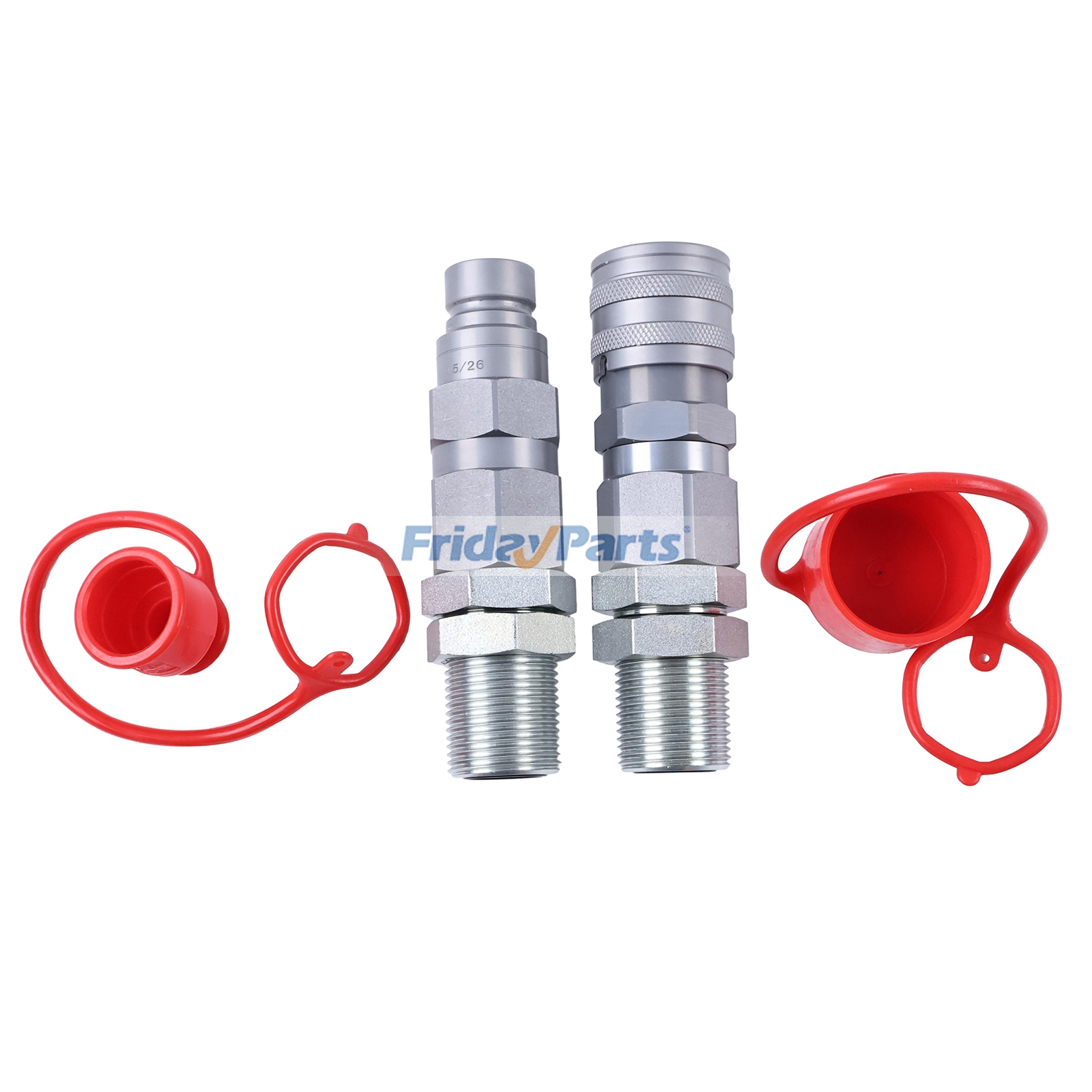 Hydraulic Quick-Connect Coupler For HITACHI,For JOHN DEERE Engine,Excavator,Loader