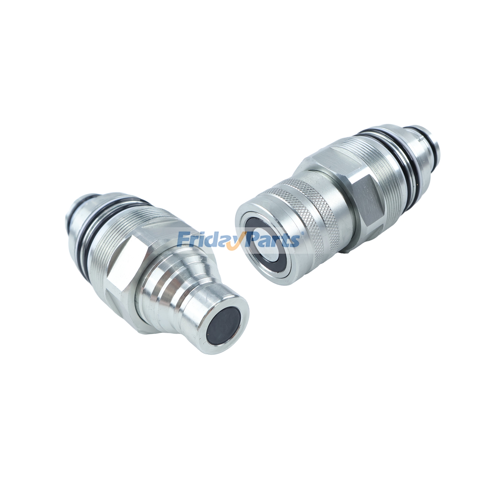 Kit de engate rápido macho e fêmea de face plana FFI 46mm / FFH 48mm 373-6967 373-6968 para carregadeiras Caterpillar CAT 226D 232D 236D 239D 242D 906K 907K 908K FridayParts