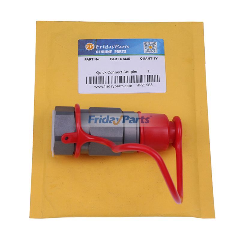 Hydraulic Quick-Connect Coupler KV14218 for John Deere Engine 3029 4024 Loader 240 250 260 270 280 315 317 320 325 328 332 318D 323D 326D 329D 333D CT322 