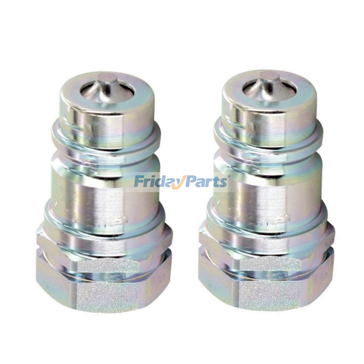 2 raccords rapides hydrauliques AL81368 pour moteurs John Deere 4045, 6068, tracteurs 5100E, 5085E, 6105MC, 5E-1200, 6B-1404, 6E-1404, 6M-1654, 6R145, 6R155, 6R215, 6506 et 7500
