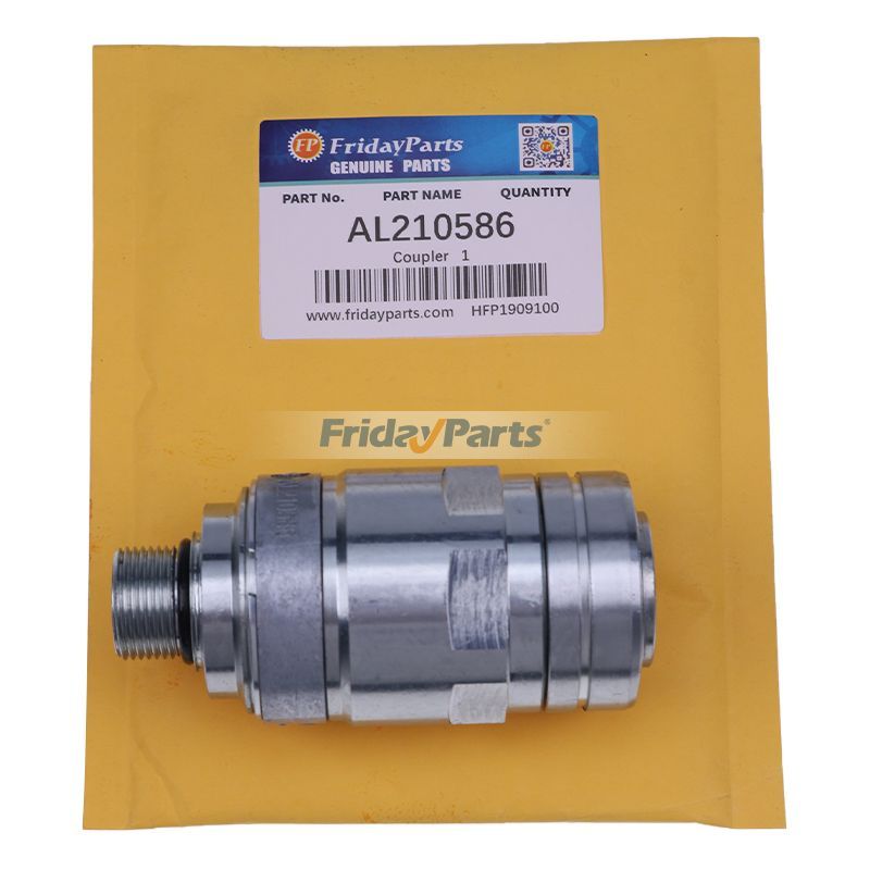 Toma de acoplamiento rápido hidráulico AL210586 para tractor John Deere 6100 6200 6210 6500 6420 para Tractor