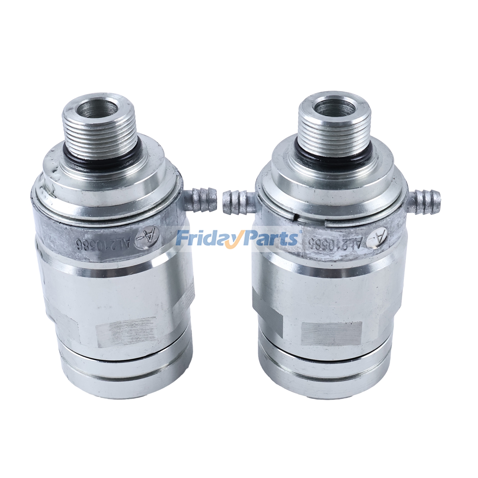 Hydraulic Quick Coupler Socket with O-Ring Set AL210586 AL210585 for John Deere Engine 4039 4045 6068 Tractor 6100 6110 6120 6200 6220 6300 6310 6320