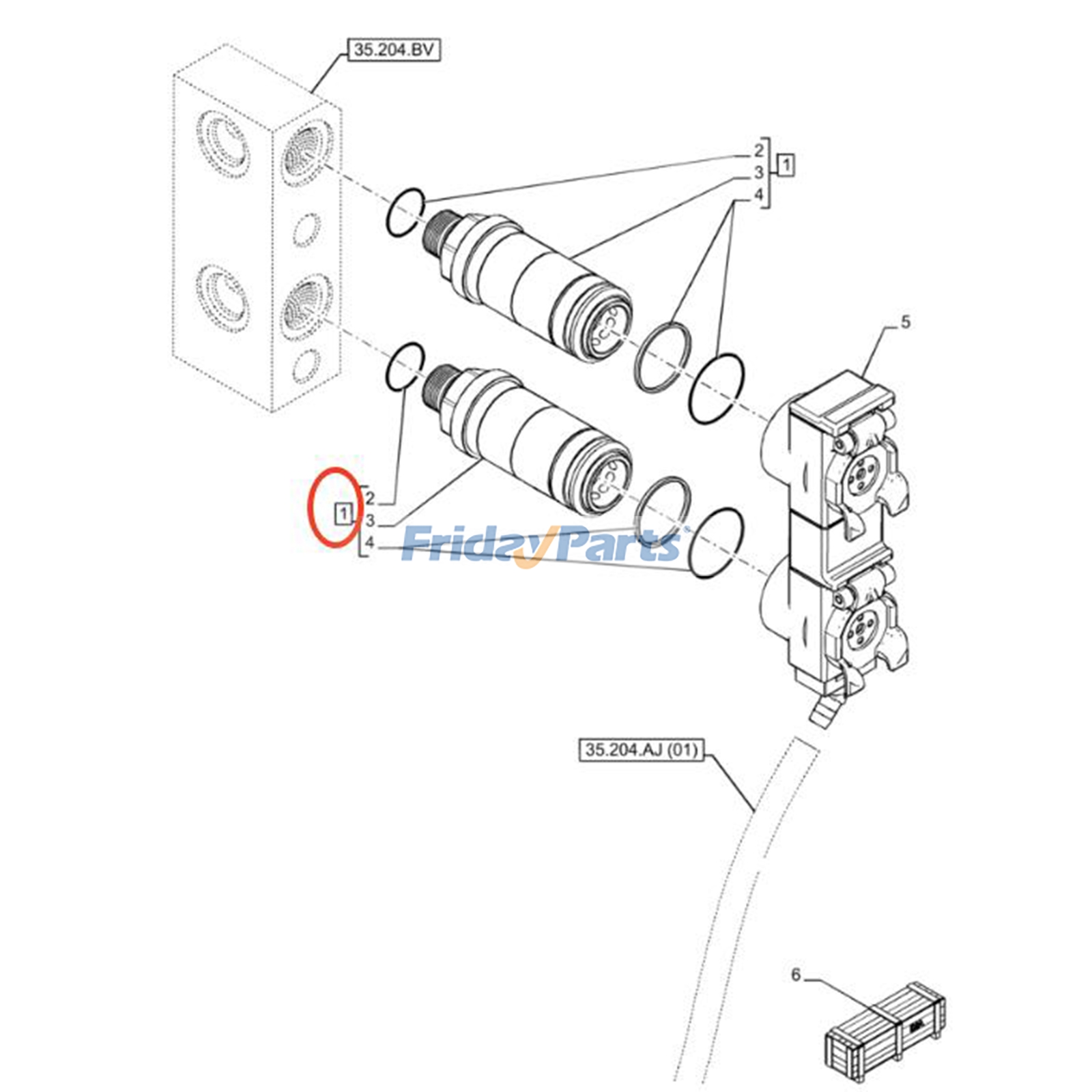 Parte para Manipulador telescópico,Tractor