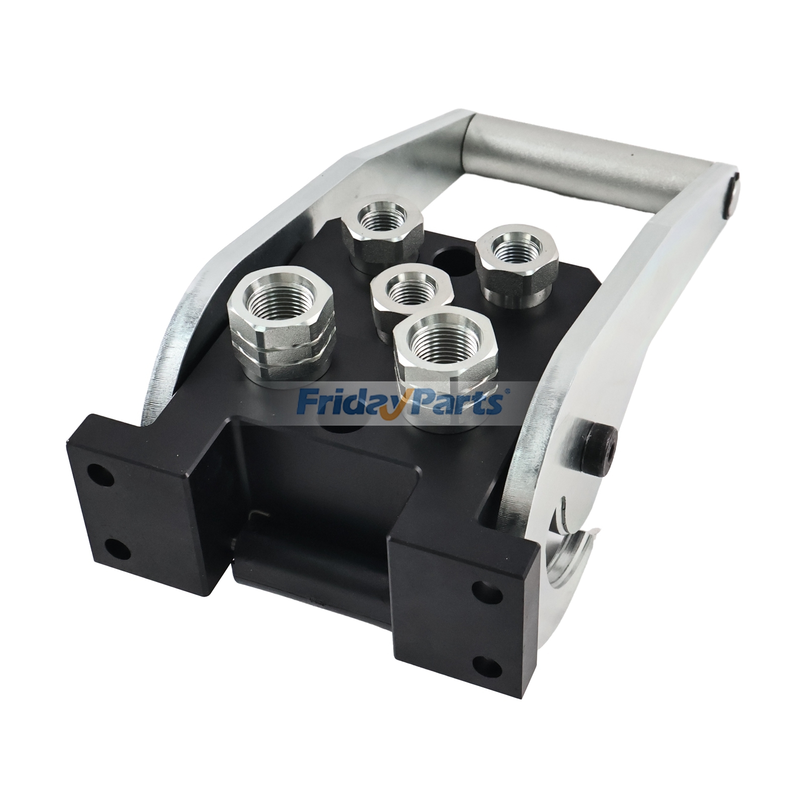 Hydraulic Single Point Coupler Block compatible with Engine,Harvester