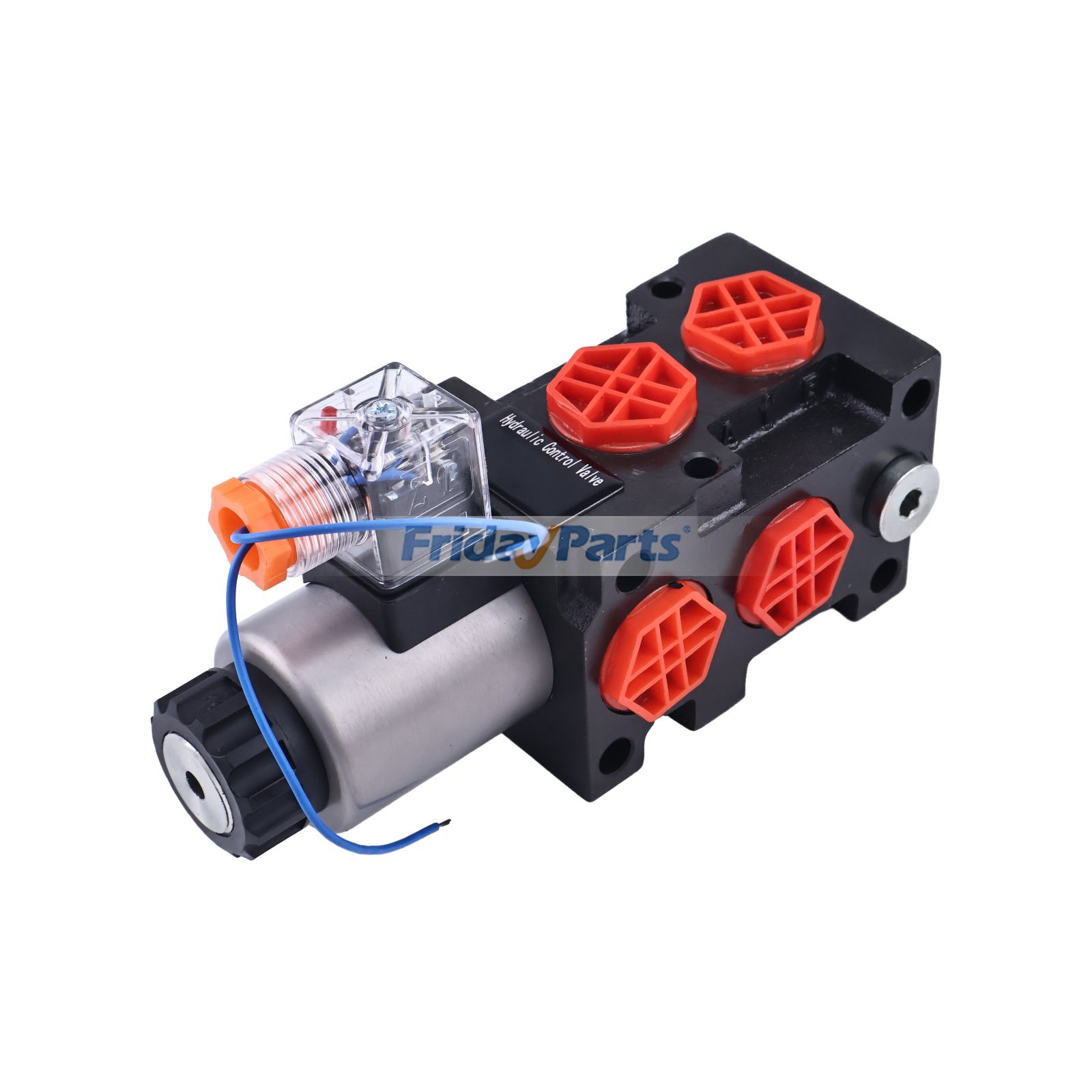 Hydraulic Solenoid Diverter Selector Valve 6/2" 50 l/min 13 GPM 12V DVS6 6/2