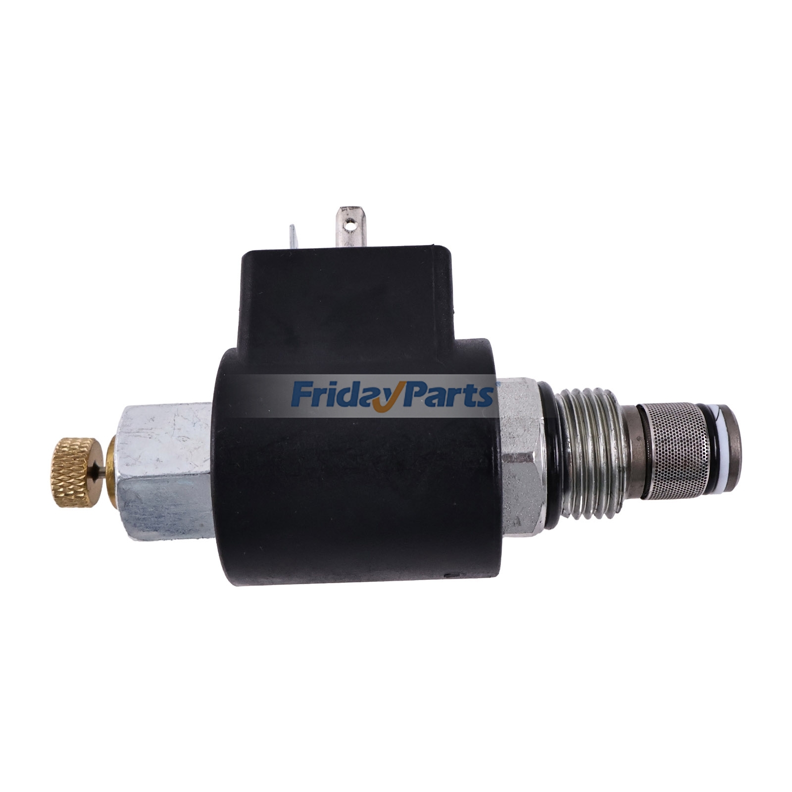Excavator,Harvester,Loader Hydraulic Solenoid Spool Valve with Handle and Coil