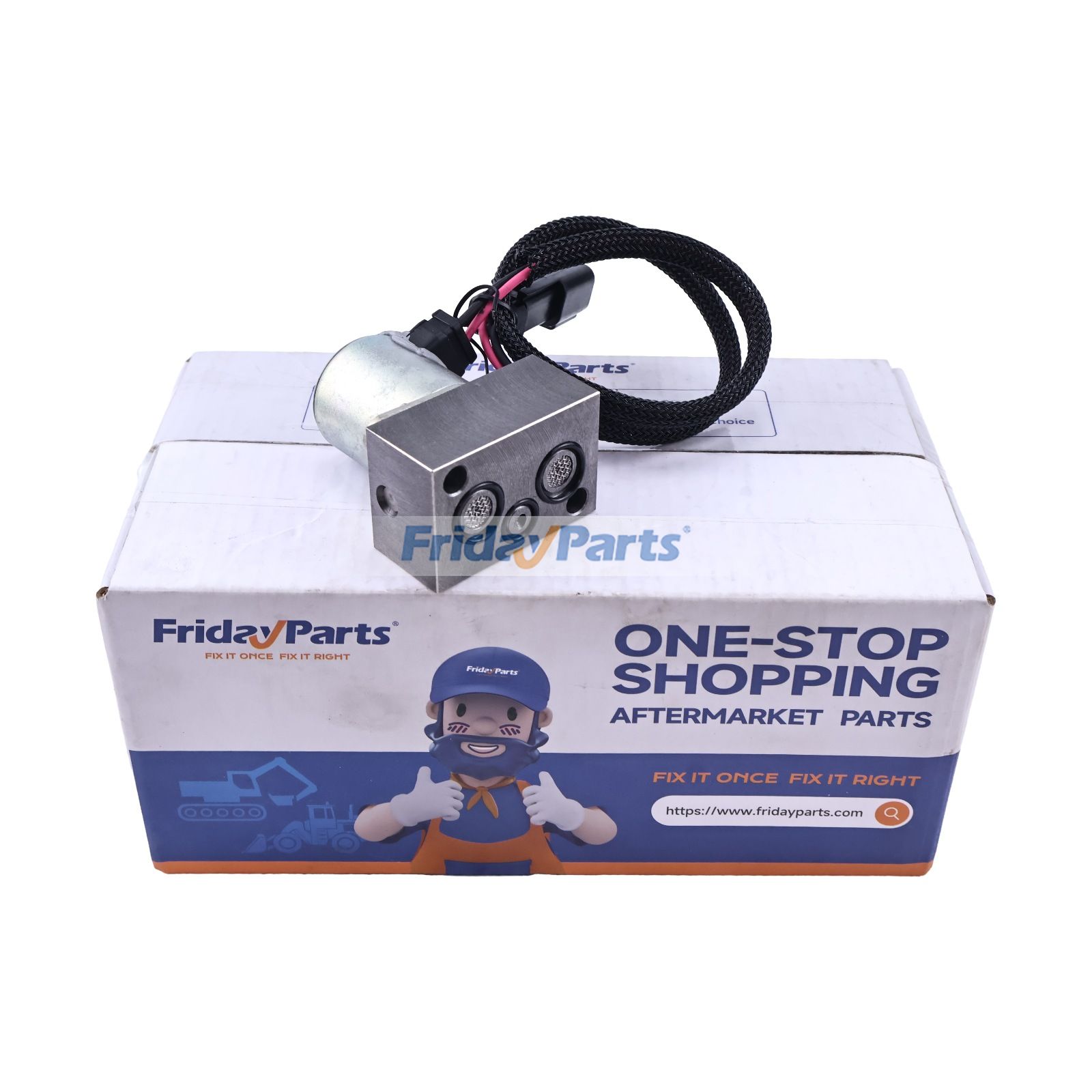 Hydraulic Solenoid Valve 702-21-57400 702-21-57500 for Komatsu Excavator PC1250-11 PC1250-8 PC1250LC-11 PC1250LC-8 PC200-8 PC200F-8