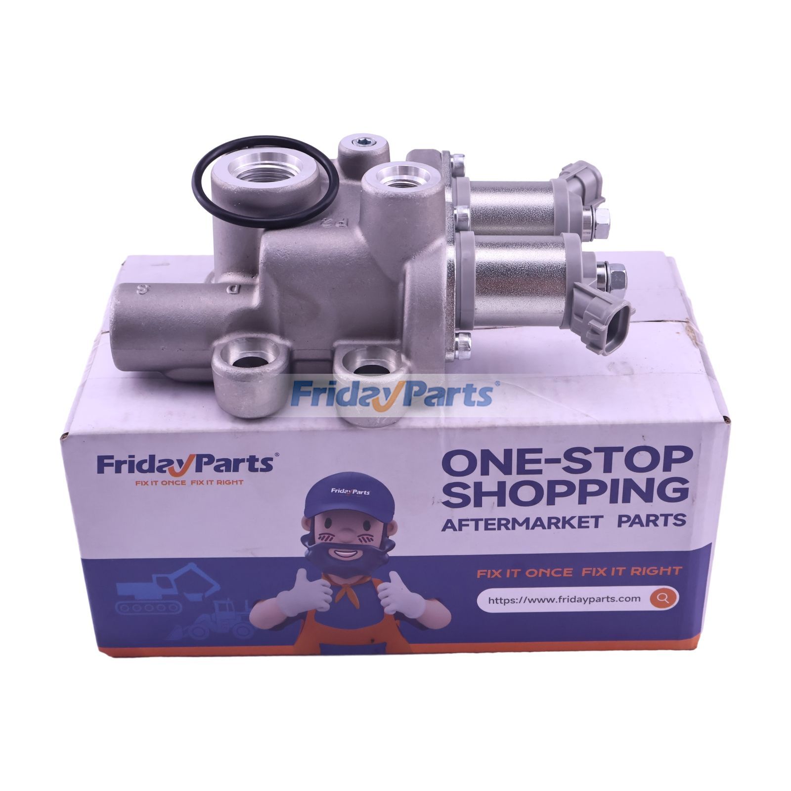 Hydraulic Solenoid Valve 9254306 for John Deere Engine 6068 Excavator 200DLC 225DLC 240DLC 270DLC