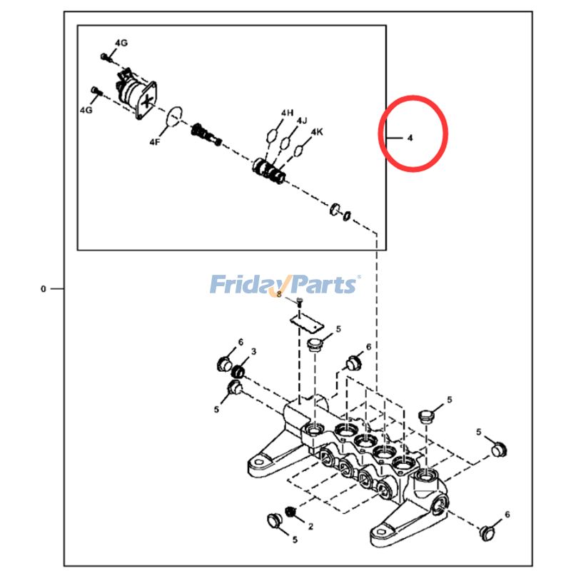 Hydraulic Solenoid Valve For JOHN DEERE Excavator