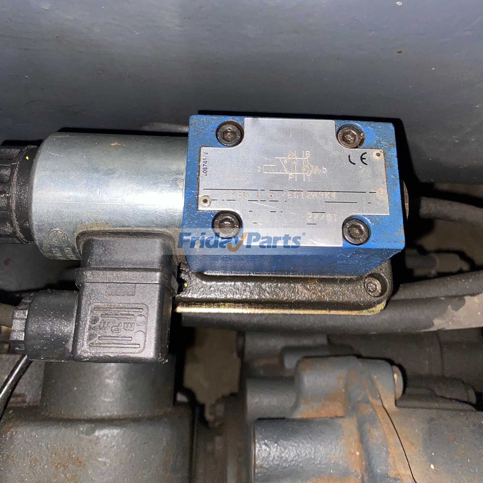 Válvula Solenoide Hidráulica - Substitui Bosch Rexroth 4WE6D61/EG12N9K4