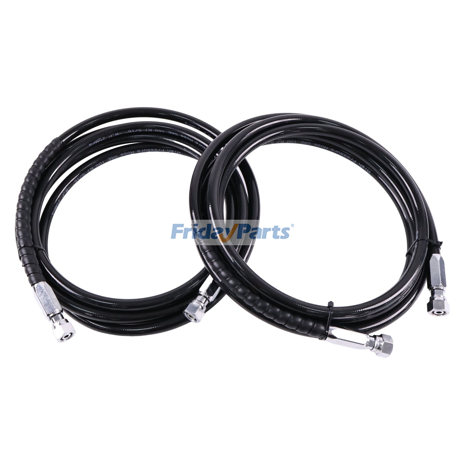 FridayParts Hydraulic Steering 12ft Hose Kit