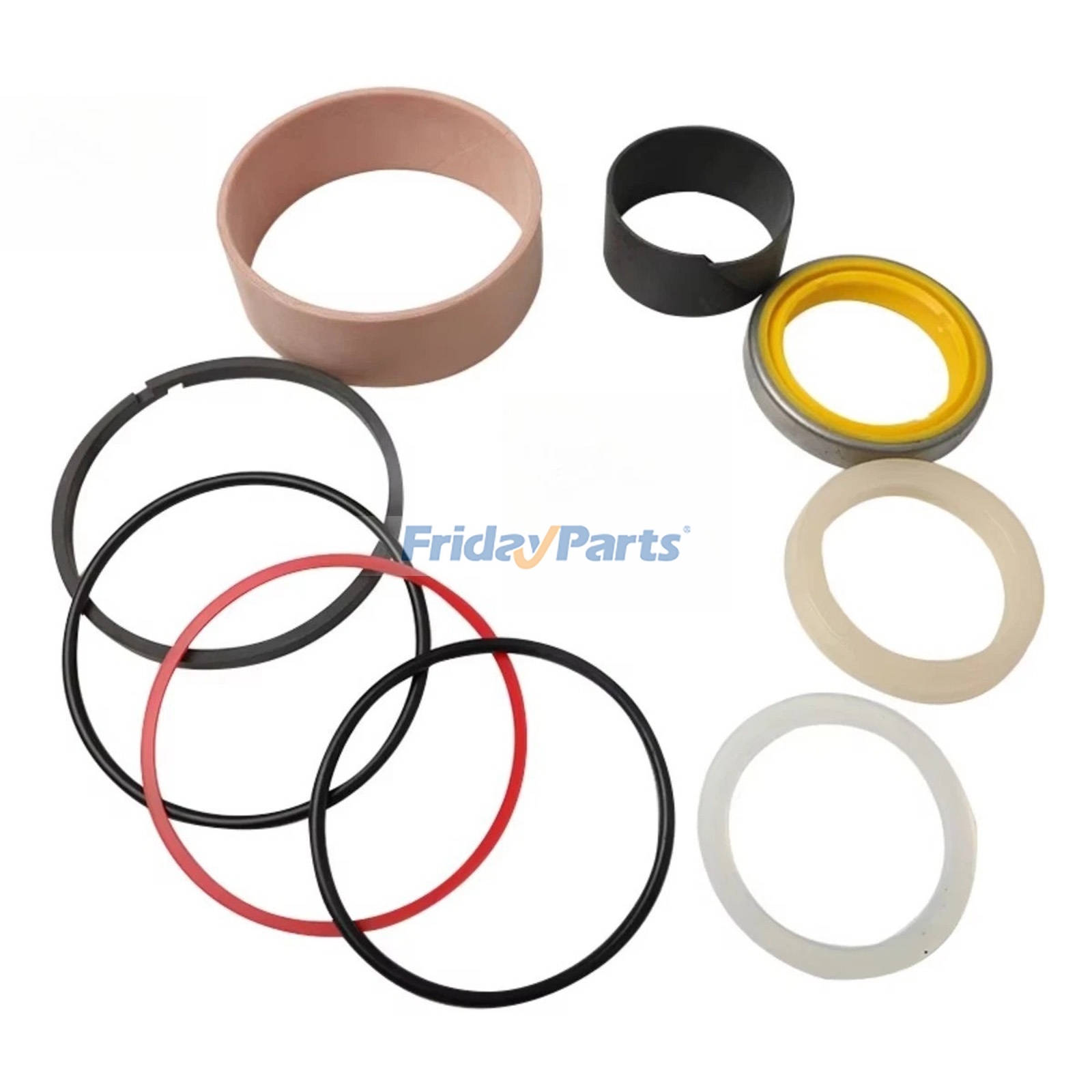 Kit di guarnizioni per cilindro dello sterzo idraulico 326-0502 per motore Caterpillar CAT 3196 C11 C13 caricatore 966G 966H 972G 972H