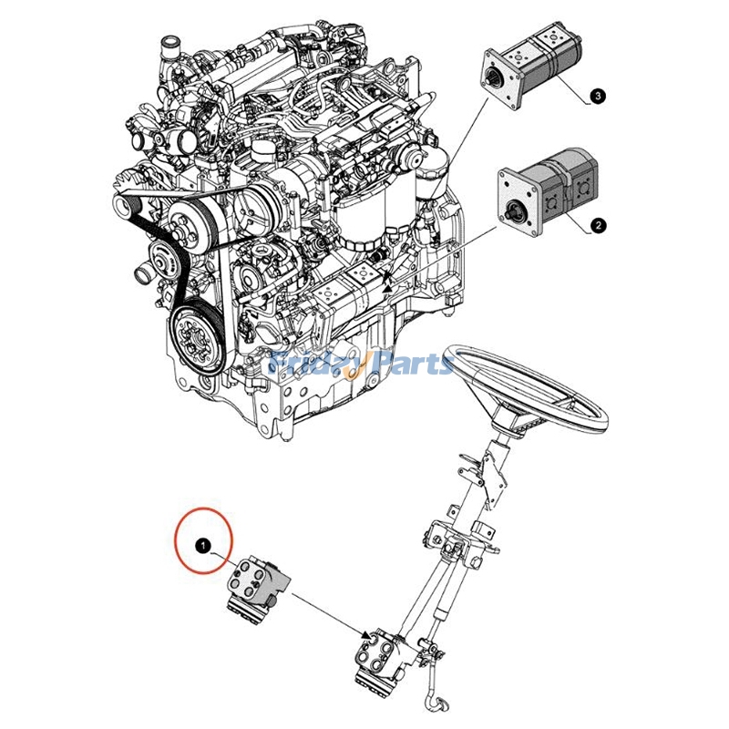Hydraulic Steering Valve for Tractor
