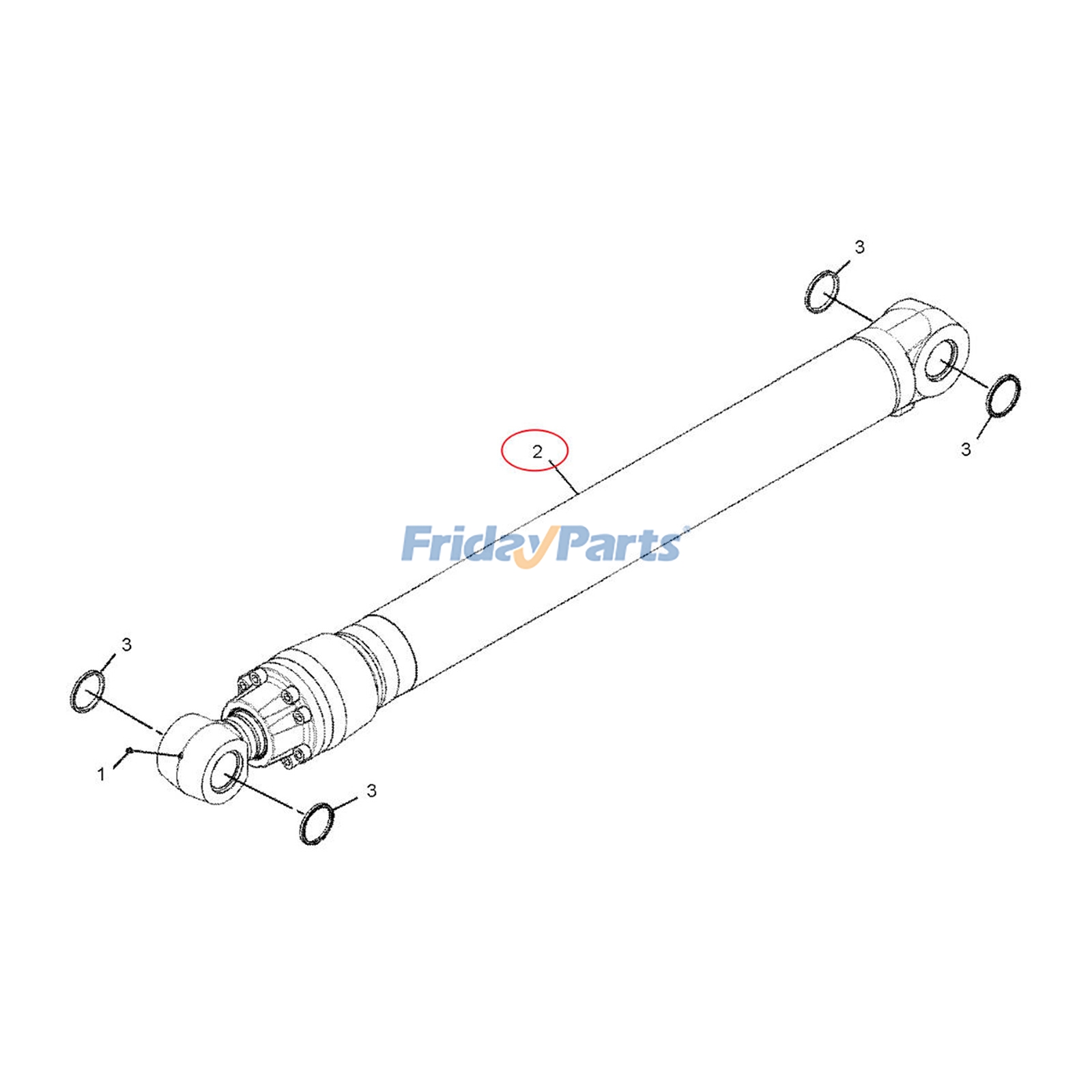 Hydraulic Stick Cylinder for Engine,Excavator