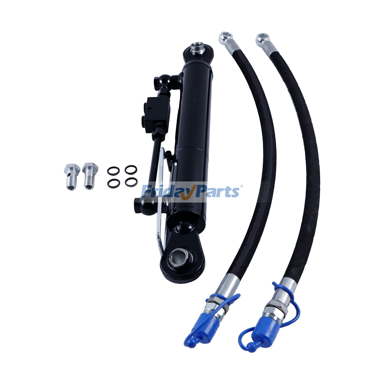 Compre Braço superior hidráulico categoria 1-1 (20 7/8"-31 7/8") com válvula de retenção bidirecional e conjunto de mangueiras SPH320033 para trator na FridayParts