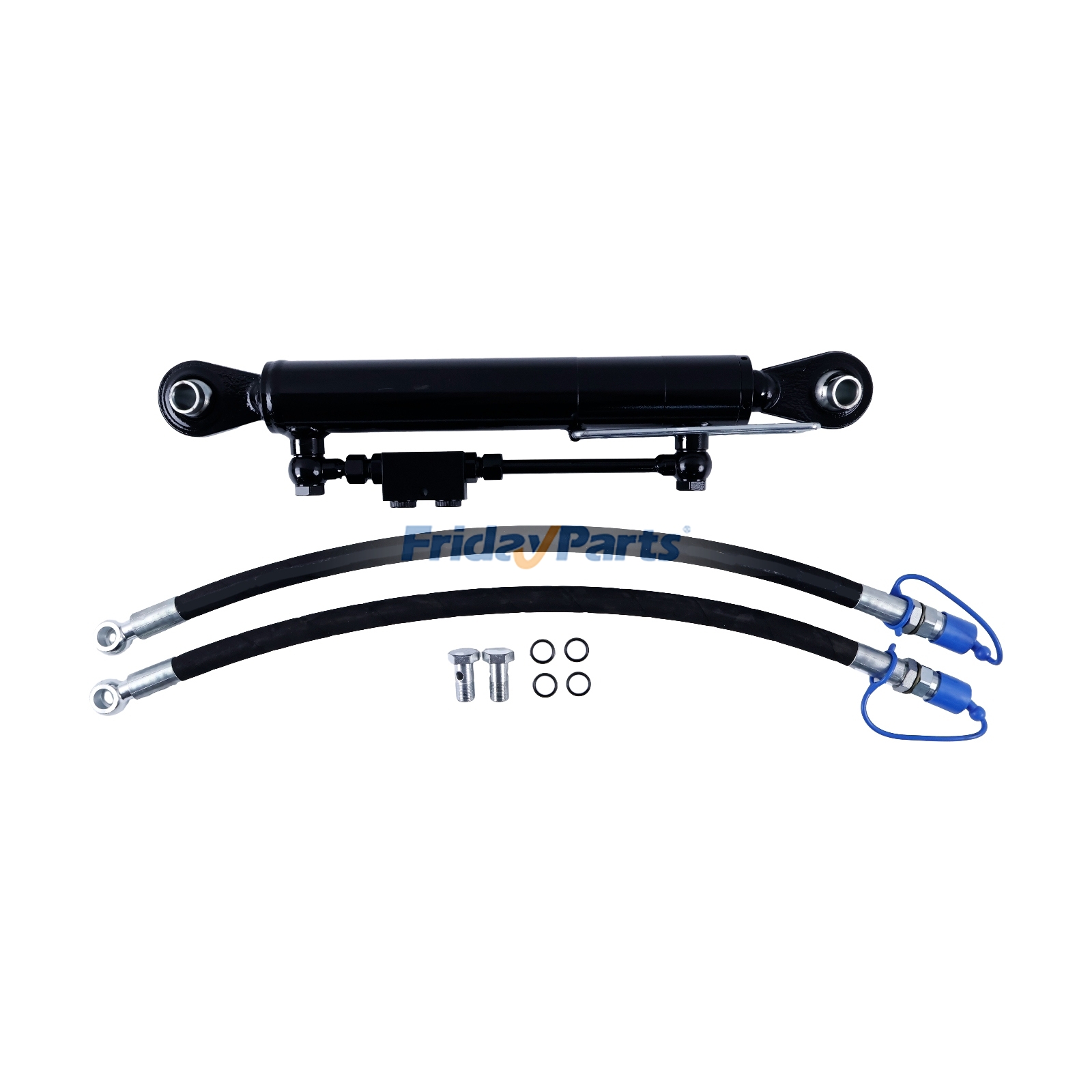 Trator Para OUTRA MARCA - Braço superior hidráulico categoria 1-1 (20 7/8"-31 7/8") com válvula de retenção bidirecional e conjunto de mangueiras SPH320033 para trator