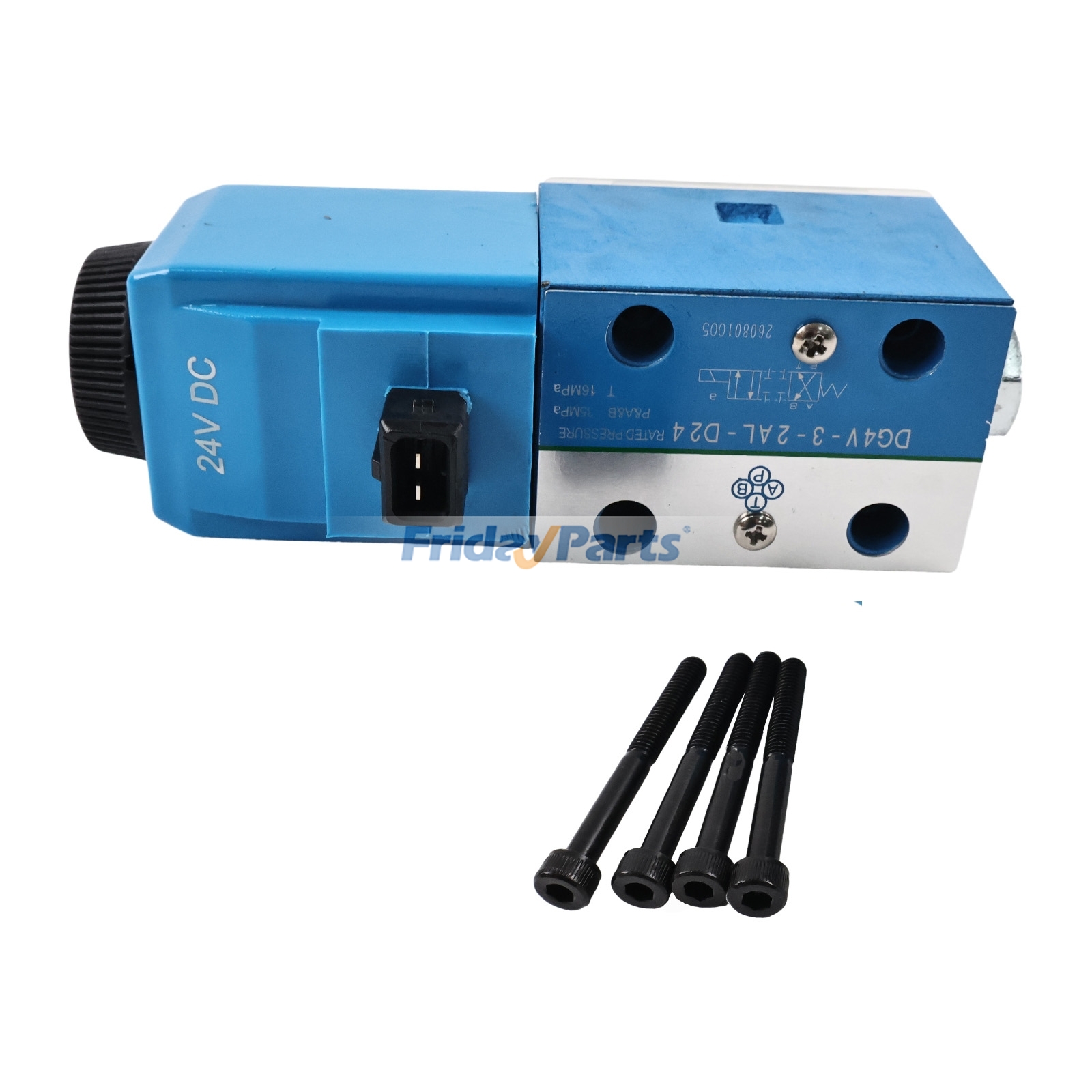 Hydraulic Valve 11173166 for Volvo L110E L110F L110G L110H L120E L120F L120G 24V
