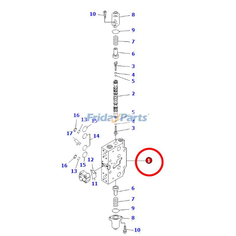 エクスカベーター 油圧バルブ