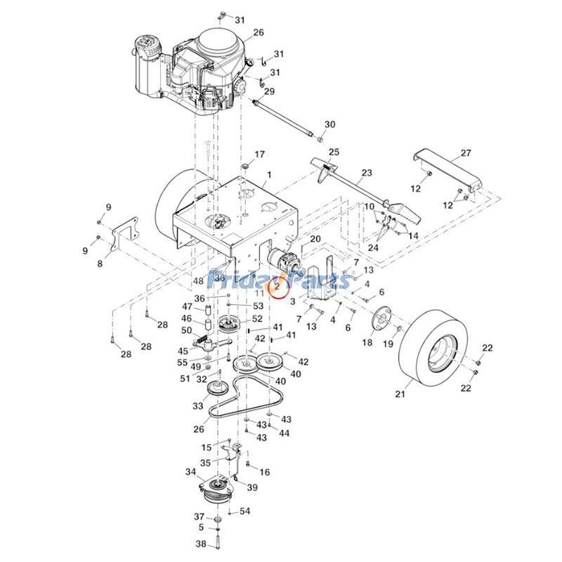 Hydraulic Wheel Motor For JOHN DEERE Engine,Mower