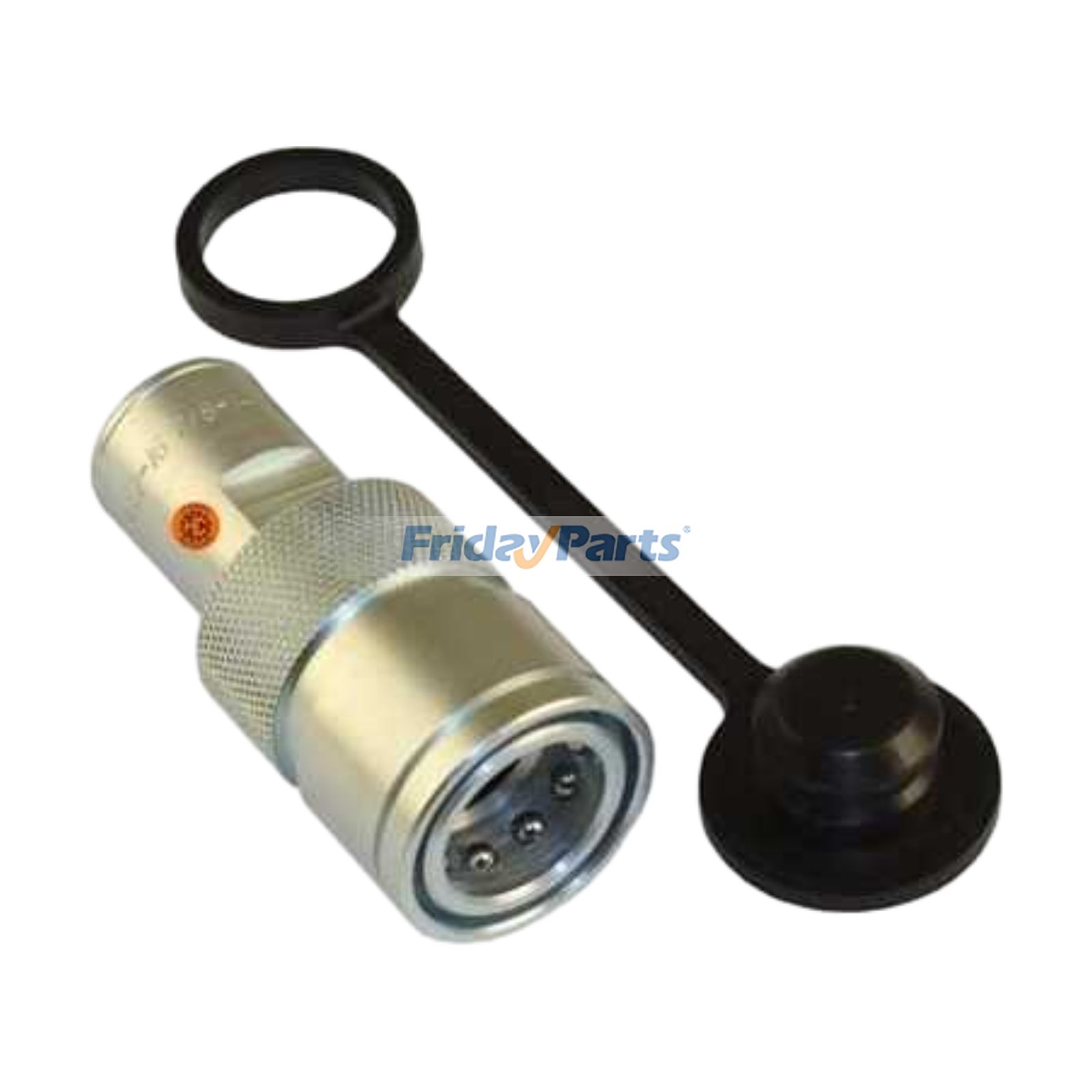 Hydraulic Breakaway Coupler Female with Rubber Plug A177478 for CASE Tractor 1175 1394 2290 2390 2594