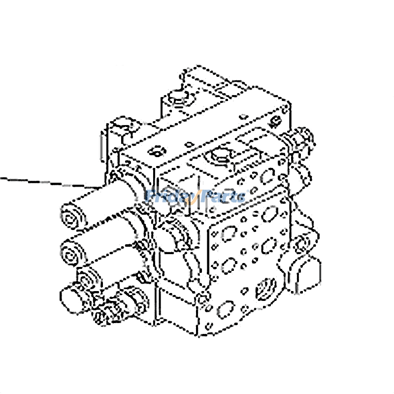 エクスカベーター 油圧制御バルブ
