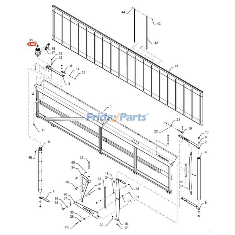 Motor hidráulico 84393903 101-3793-009 para cabezal Draper CASE 3152 3162 Para CASE