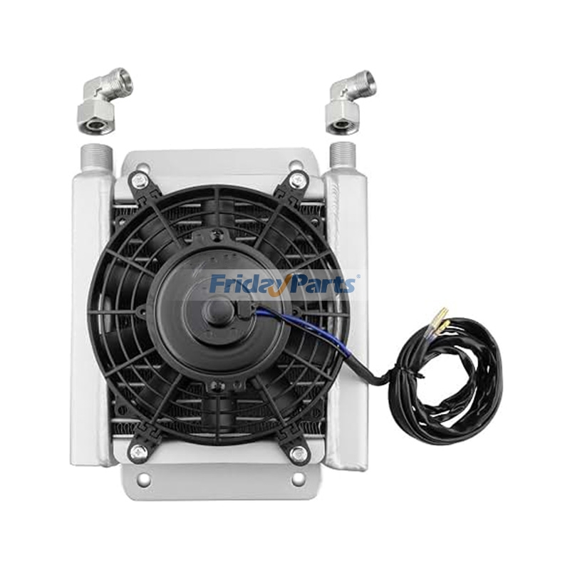 Hydraulic Oil Cooler Radiator Fan H12-QH12SRQ for AGT Mini Excavator H12 QH12