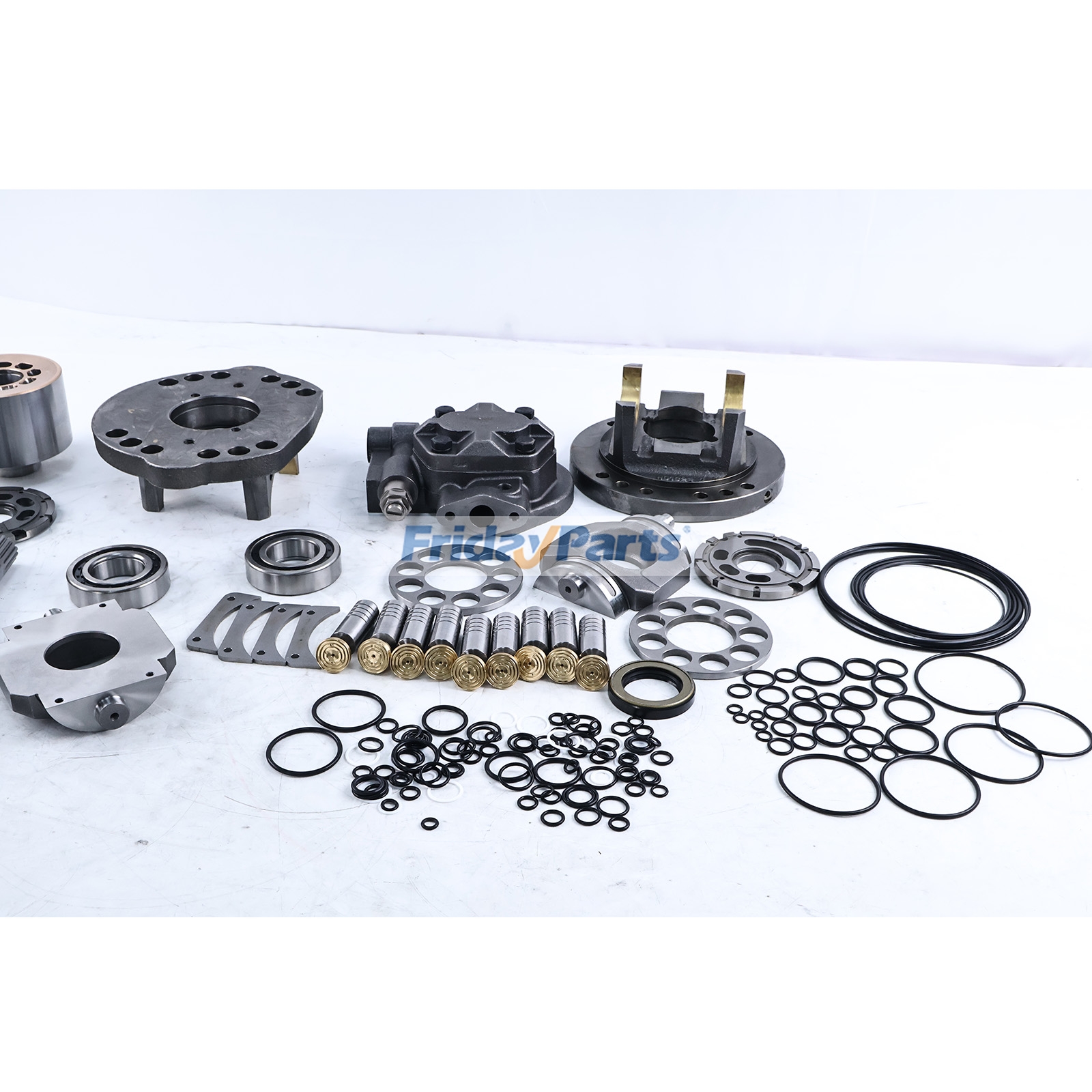 FridayParts Hydraulic Pump Spare Parts Repair Kit 708-25-64051-R WP-62527