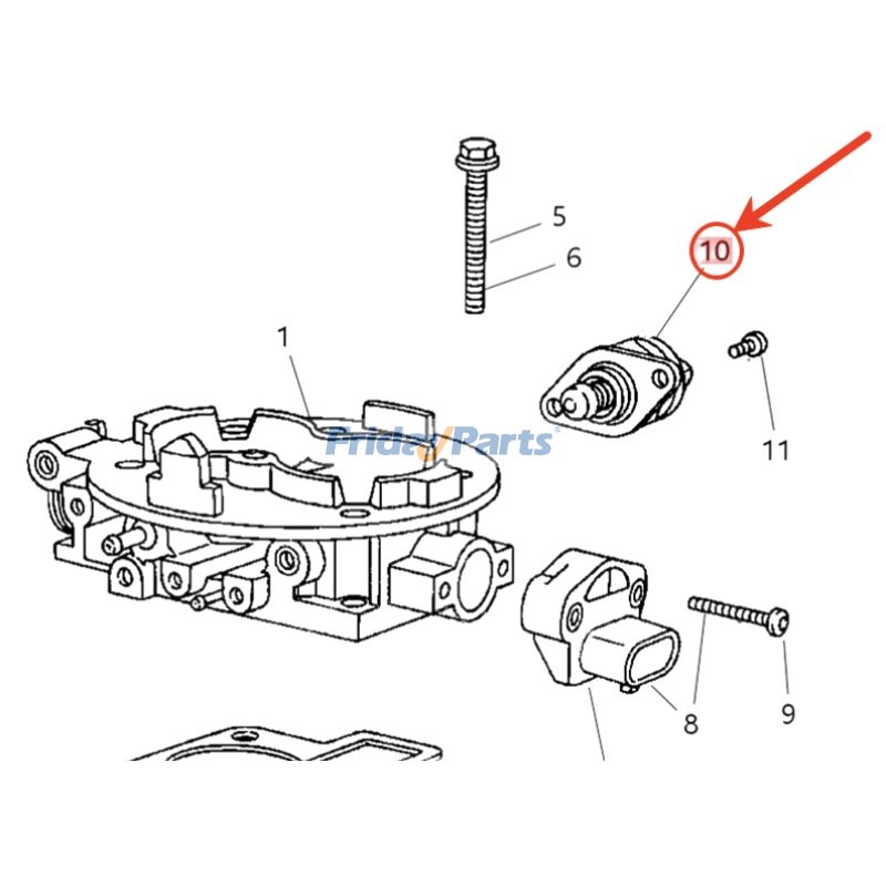 FridayParts Leerlaufregelventil