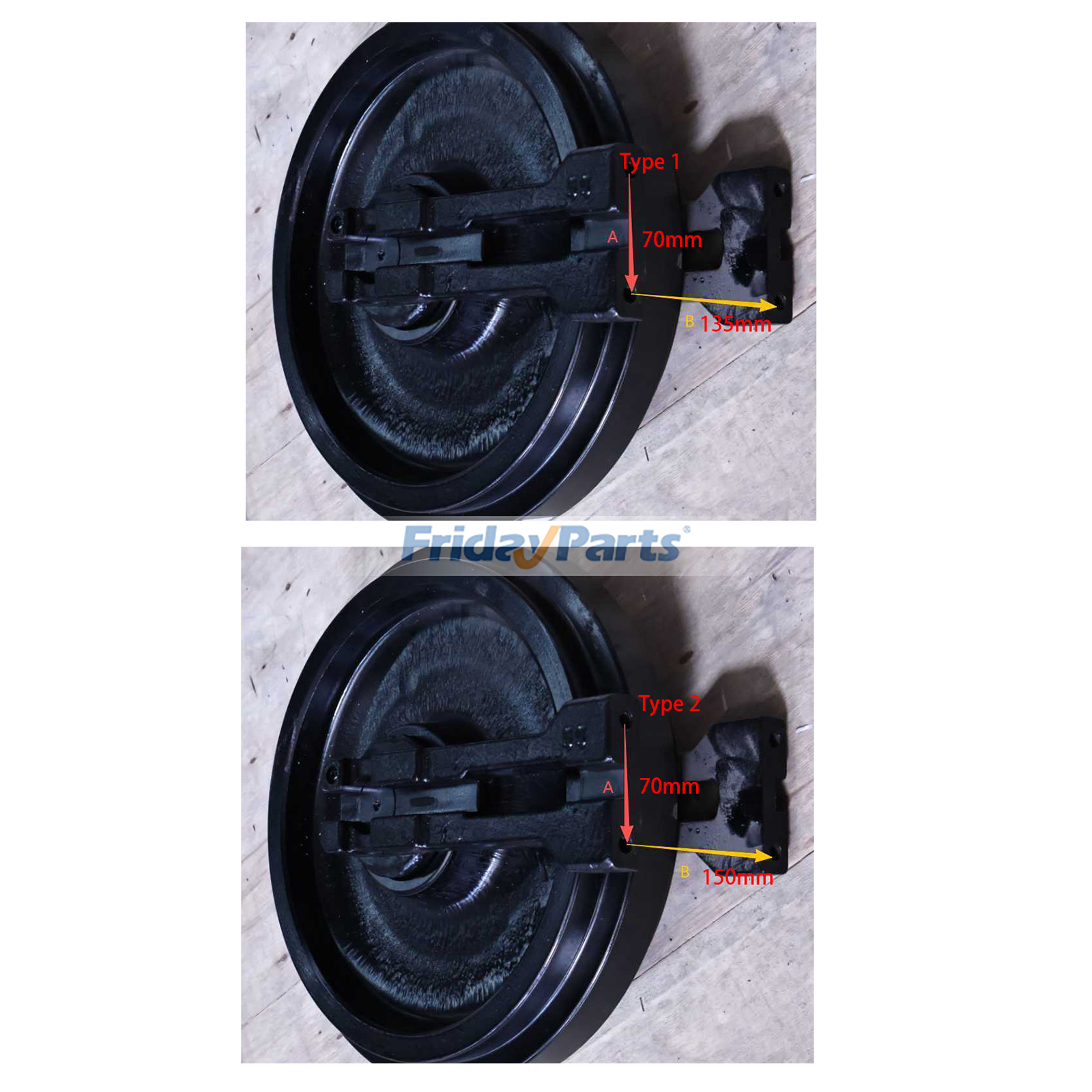 Poulie follepour Pelle