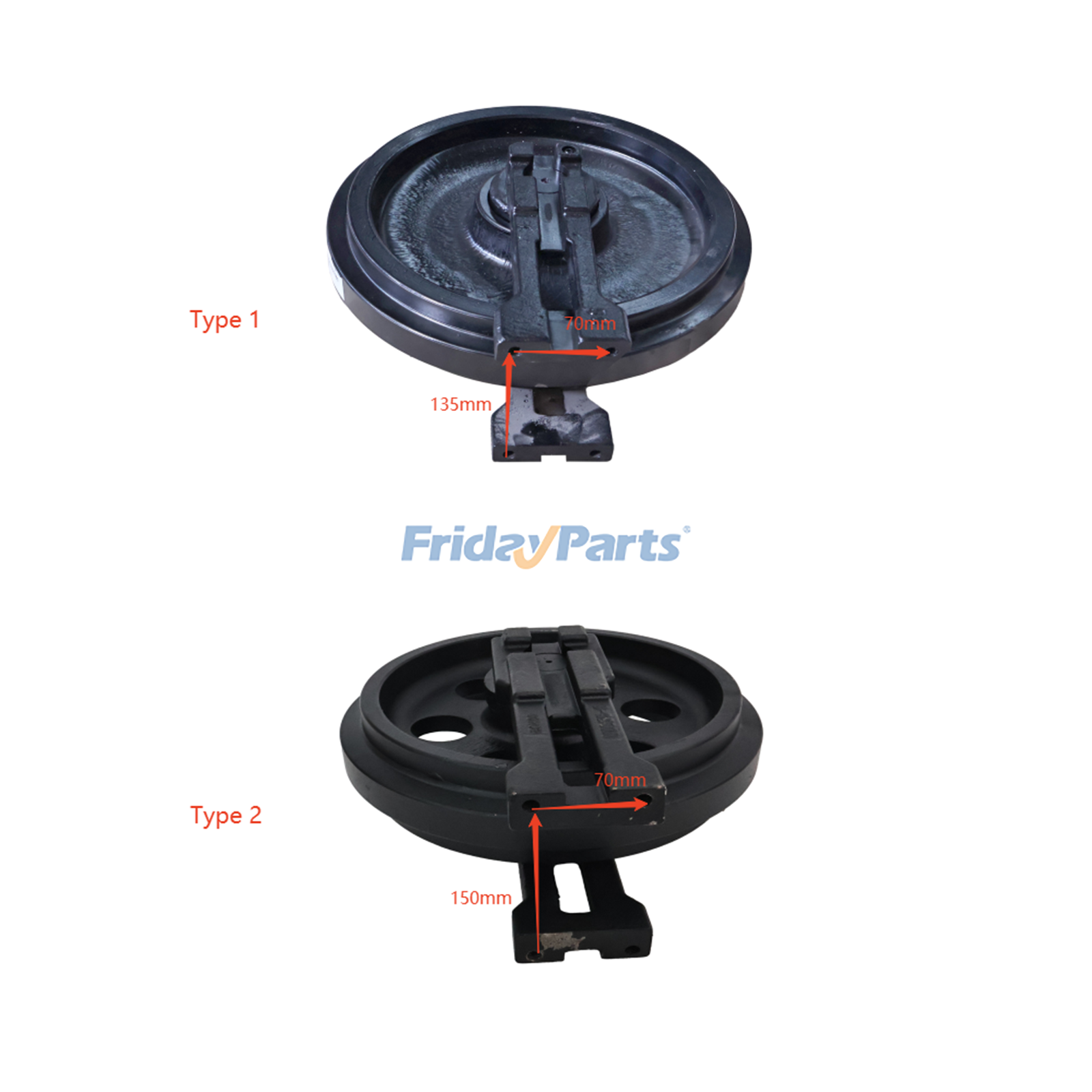 Idler for Excavator