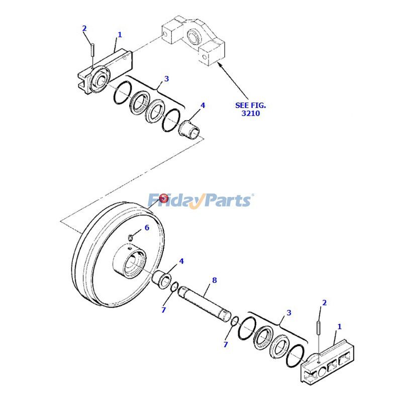 Idler for Excavator