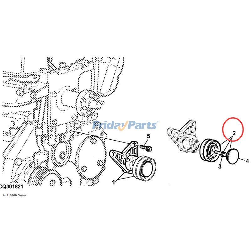Idler 6415 7130 SE for Engine,Tractor,Others
