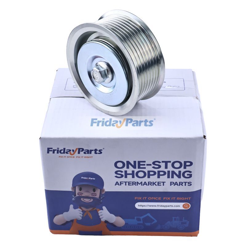 Idler Pulley Al206008 for John Deere Engine 4045 6068 6090 Tractor 6095MC 6110M 6120M 6135R 6155M 6210M 6250R