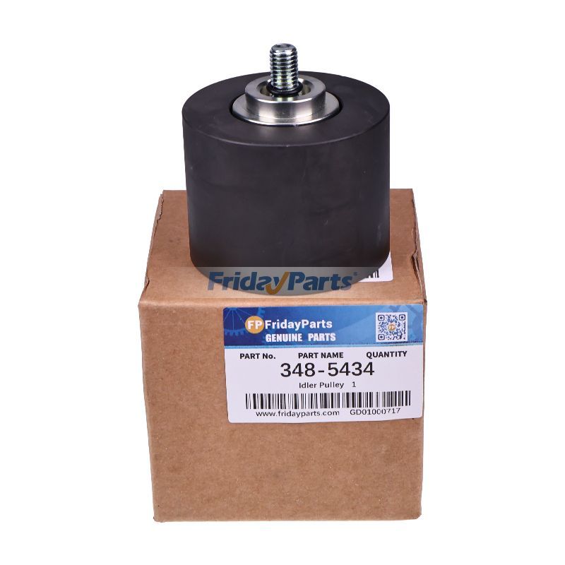 Idler Pulley 348-5434 for Caterpillar CAT Engine C9.3 C7.1 C13 C9 Excavator 320D2 320E 320EL 323DL 324E 329E 336E
