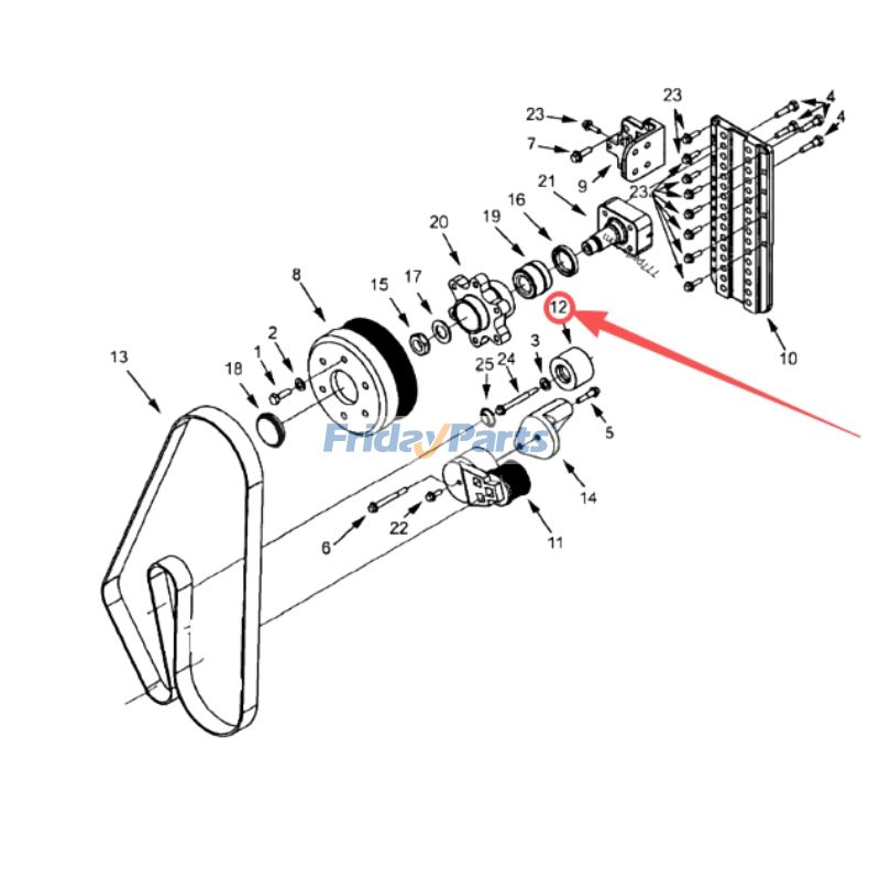 Idler Pulley for Engine