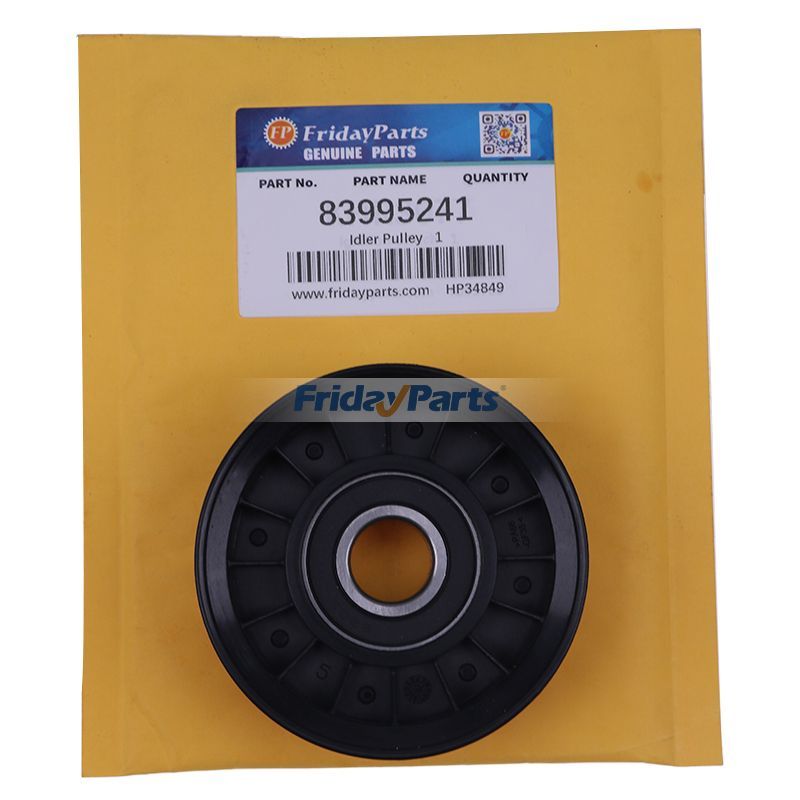 Idler Pulley 83995241 for Ford New Holland Tractor TS90 TS100 TS110 TS115 5640 6640 7740 7840 8240 8340
