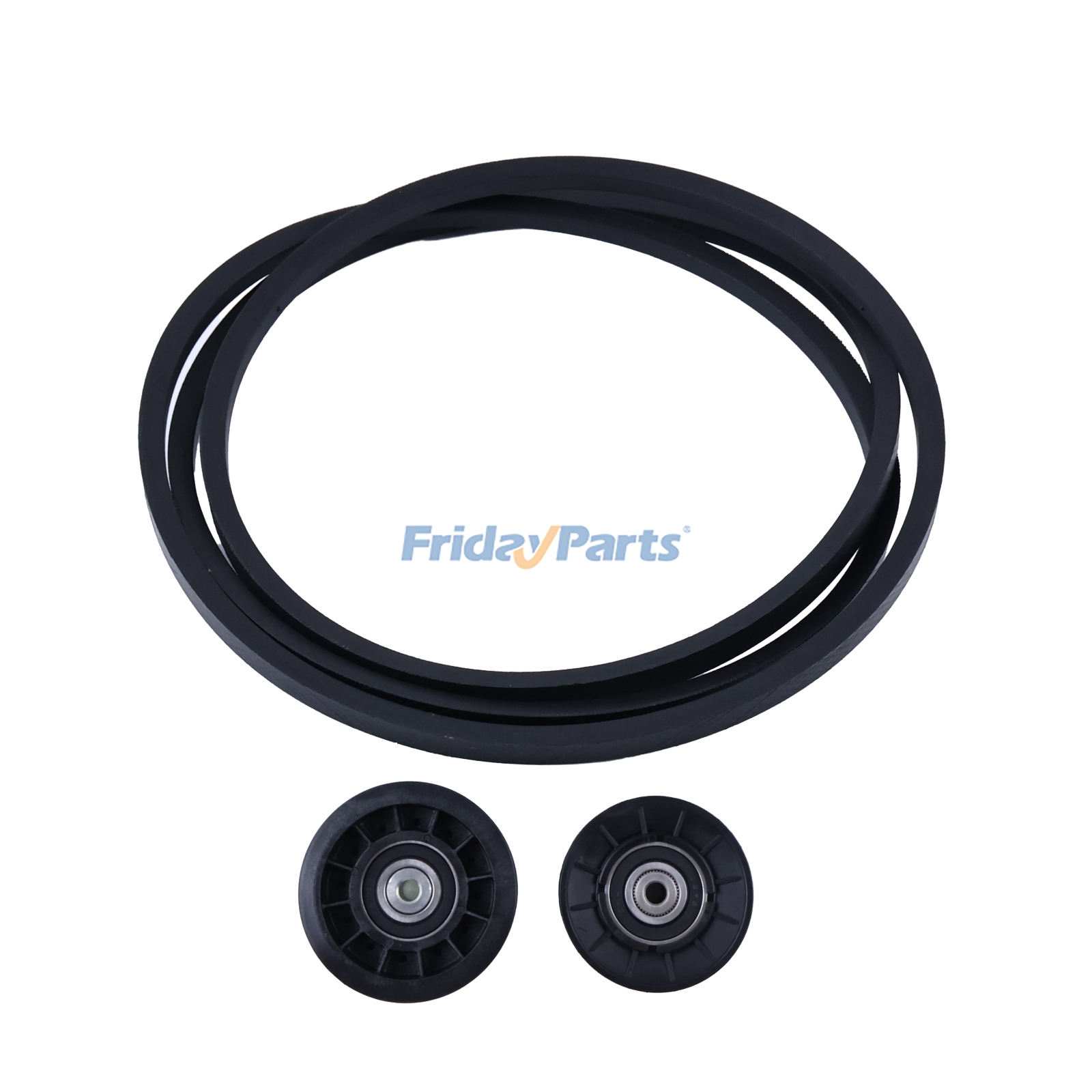 Idler Pulley Kit with Hydro Transmission Drive Belt compatible with Tractor