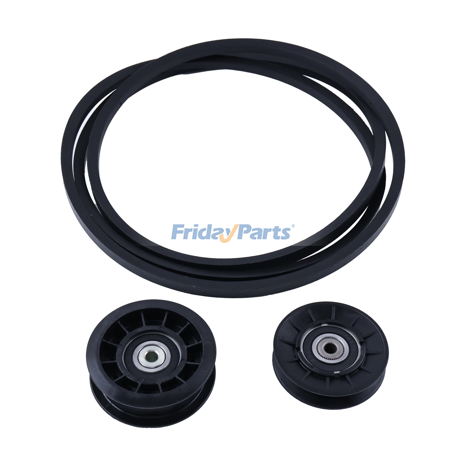  Idler Pulley Kit with Hydro Transmission Drive Belt For JOHN DEERE
