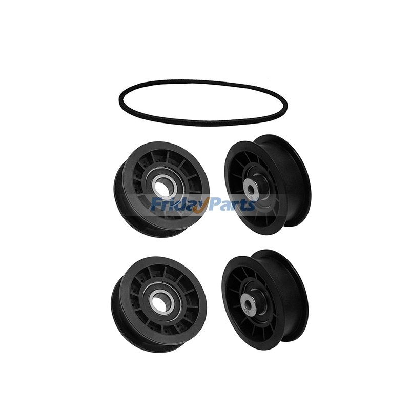 Idler Pulley Kit with Transmission Drive Belt for John Deere Lawn Tractor LTR155 LTR166 LTR180